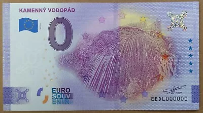 0 Zero Euro Souvenir Slovakia KAMENNY VODOPAD 000000 SEXTUPLE  EEDL 2021-2 • £76.17