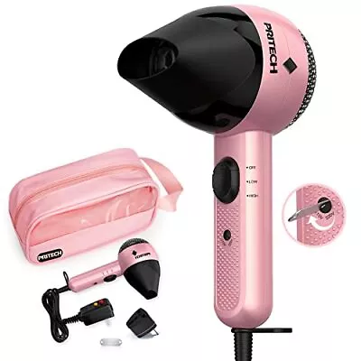 Dual Voltage Hair DryerTravel Mini Hair Dryer Lightweight Quiet Compact Blow... • $36.33