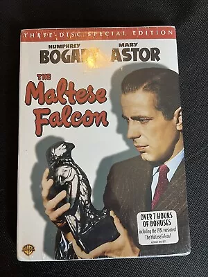 The Maltese Falcon [1941] Crime Noir 3-Disc Set Special Edition (DVD 2006) NEW • $20