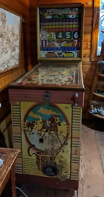 Vintage Pinball Machine Bally Kentucky Electro-Mechanical-1949 • $1600