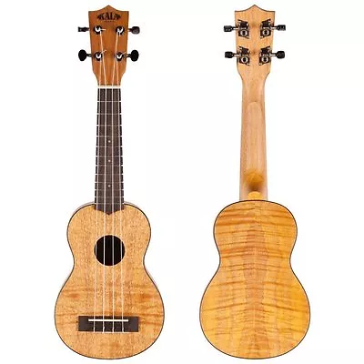 Kala KA-SEM Exotic Mahogany Body Soprano Ukulele Satin Finish Aquila OPEN BOX • $119