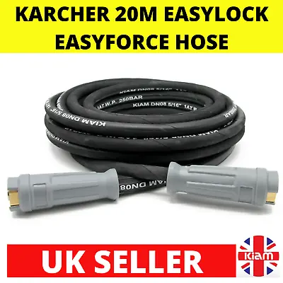 20m Karcher EASYLock EasyForce Hose HDS 6/10 C  HDS 6/10-4 C  HDS 6/12 C 7/16 C • £95.95