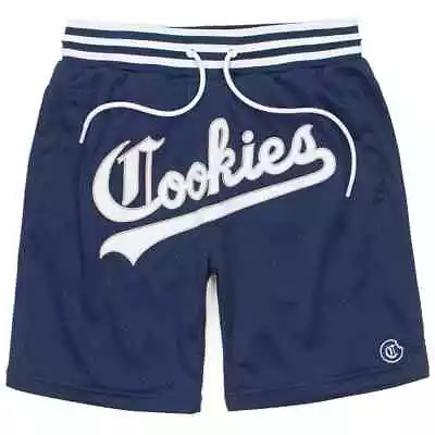 Cookies SF Ivy League Navy White Mesh Shorts Size Medium 100% Authentic • $50
