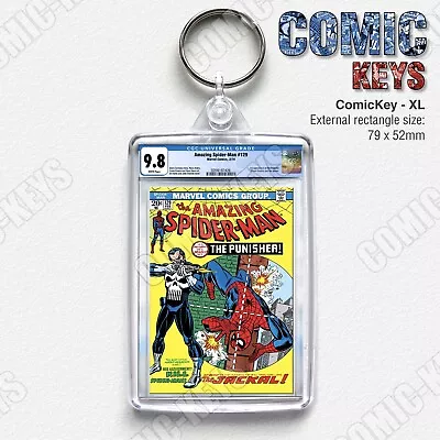 Amazing Spider-Man #129 (Marvel Comics 1974) XL CGC  Graded  Inspired Keyring • £8.95