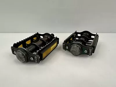 Vintage 1970’s HTI 802 BMX Racing Rat Trap Pedals 1/2” Black HTF • $84.99