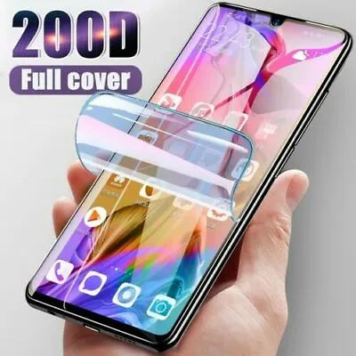 For SAMSUNG Galaxy S20 S10 S8 S9 Plus S21 S23 TPU Hydrogel FILM Screen Protector • £2.99