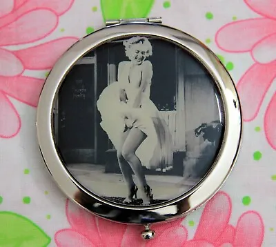 Marilyn Monroe Compact Mirror Pocket Handbag Makeup Mirrors (MLFQ) • £3.99