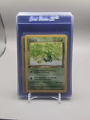 Oddish - 63/82 - 1st Edition Team Rocket Set - Pokemon Card - NM-MT • $2.99