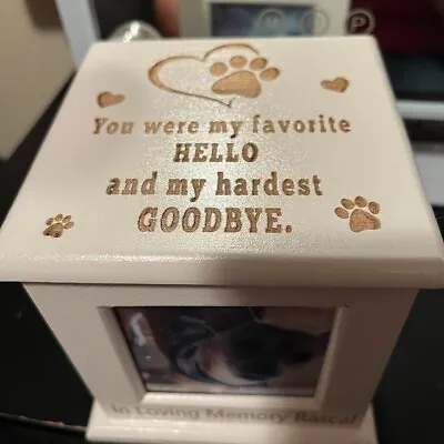 Dog Or Cat Memorial Urn For Cremation Ashes | Personalized Engraved Forever❤️ • $49.99