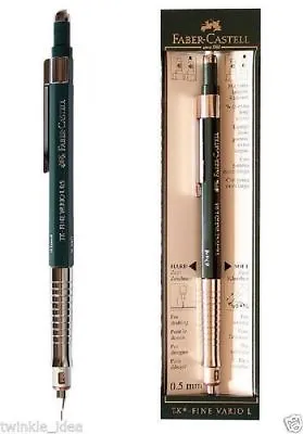 GENUINE [Faber-Castell] TK Fine Vario L Drafting Mechanical Pencil 0.5 Mm • $24.99