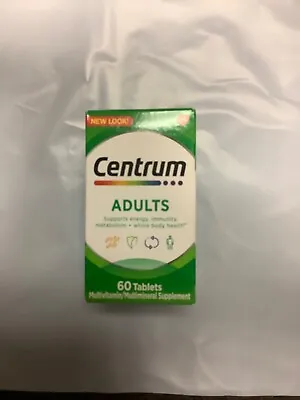 Centrum Multivitamin Multimineral Supplement - 60 Tablets EXP 06/24 • $6.99