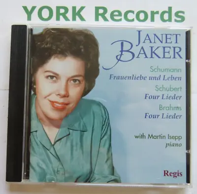 JANET BAKER - Schumann Schubert & Brahms - Excellent Condition CD Regis • £4.99