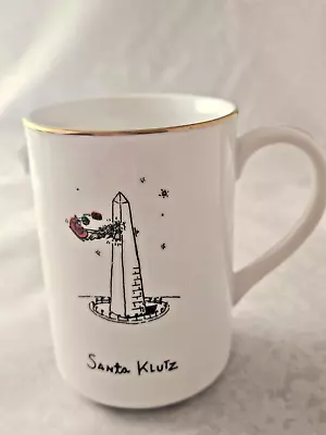 Vtg 1999 Merry Masterpieces    SANTA KLUTZ  Christmas  Mug  1st Ed EC • $4.99