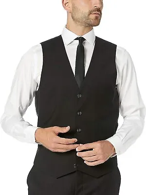 Adam Baker Men's Classic Fit Formal Business Suit Vest - Many Sizes & Colors... • $29.97