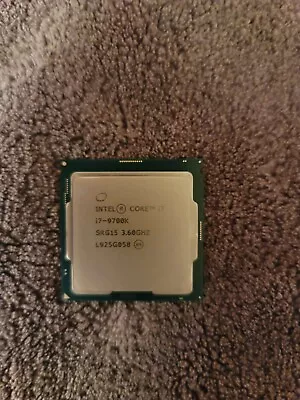 Intel Core I7-9700K 3.6GHz Octa-Core FCLGA1151 CPU Processor SRG15 • $130