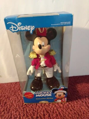 $50 • Buy DISNEY MICKEY MOUSE Nutcracker Mickey Brass Key Porcelain Collectible Doll
