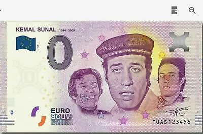 0 Euro Kemal Sunal - 0 Euro Turkey - Rare - Kemal Sunal - 5000 PCS Limited • £4.82