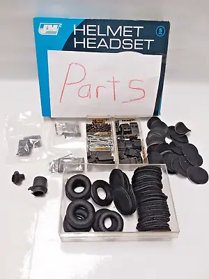 J&m Jm Headset Parts Assortmant For Motorcycle Helmets (the Whole Lot) • $36.95