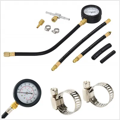 0-100 PSI Vehicles Fuel Injection Pump Pressure Injector Tester Gauge Universal • $39.95