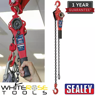 Sealey Lever Hoist Steel 750kg Puller Lifting Equipment • £175.90