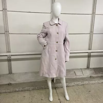 J. CREW Classic Lady Day Coat Women's Size 14 Light Blush • $298.50