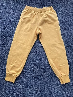 H&M Yellow Joggers Jogging Trousers Size M Medium • £6.95