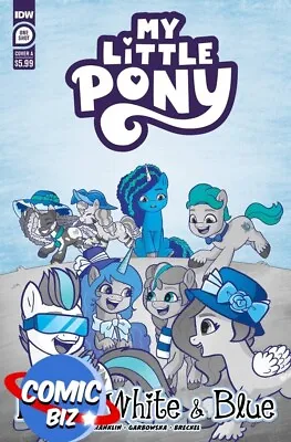 My Little Pony Black White & Blue #1 (2022) 1st Printing Main Cover A • £5.85