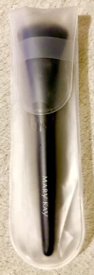 $4.99 • Buy Mary Kay Blush Brush- 6.5  Black Makeup Loose Powder Brush W/case-new