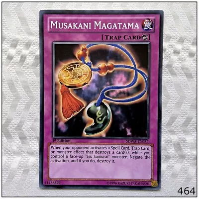 Musakani Magatama - SDWA-EN037 - Common 1st Edition Yugioh • $1.61