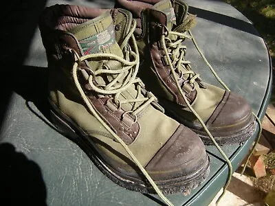 Orvis Men’s Wading Boots Size 10 Olive  • $32.50