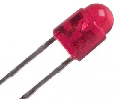 $5.99 • Buy Rohm SLR-325VCT31 Through Hole 3.2MM 650NM RED TRANSP, 10 Pack