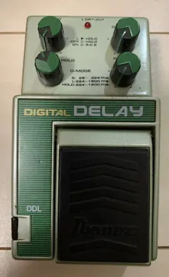 Ibanez   DDL DIGITAL DELAY Guitar Effect Pedal Made In Japan Free Shipping Used  • $120