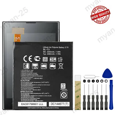 For Verizon LG Intuition VS950 Replacement Battery BL-T3 Tool • $9.99