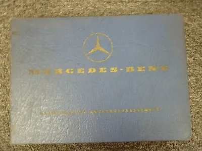 1966-1972 Mercedes Benz 250SE & 280SE 3.5 Coupe Cabriolet Parts Catalog Manual • $299