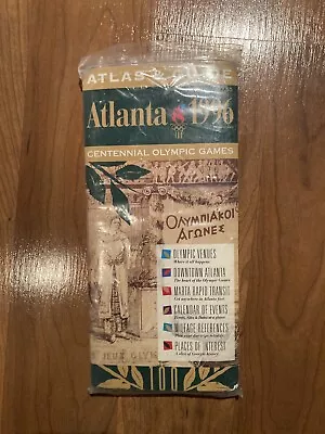 1996 Atlanta Olympic Map Atlas Guide Book Olympic World  U S. Georgia Maps • $15