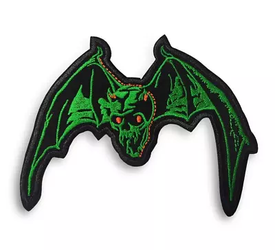 Overkill Bat Embroidered Sew-on Patch | Bat American Thrash Metal Band Logo • $6.99