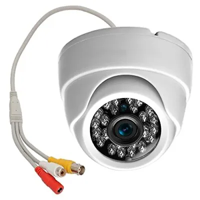 Vanxse® CCTV 24ir LEDs 1/3 CCD 800tvl Indoor Dome Audio 1 Count (Pack Of 1)  • $27.54