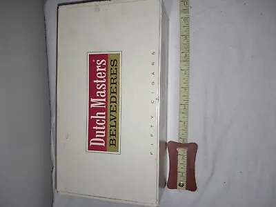 Dutch Masters Belvederes Cigar Box Empty Vintage Holds 50 Cigars • $7