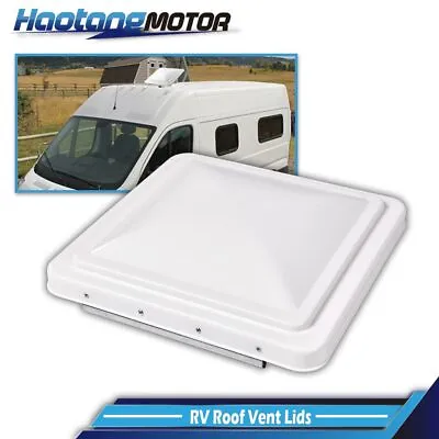 14 X14  RV Replacement Roof Vent Cover White Camper (Trailer) Vent Cover  • $12.24