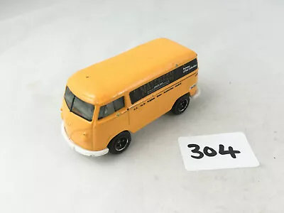 Matchbox Volkswagen Vw Transporter Delivery Van Yellow Diecast Toy Thailand 1999 • £14