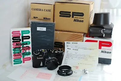 $4395 • Buy -PRICE Down-“NEVER USED”Nikon SP Limited Edition NIKKOR-C 35cm F/1.8 BLACK PAINT