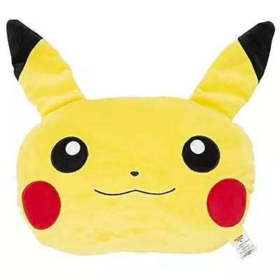 Morisita Face Die-cut Pillow Pikachu 37 ?~ 27 ?~ 12cm Pokemon Mochimochi Cushion • $99.76