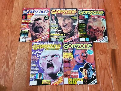 $74.99 • Buy Gorezone Magazine Lot Of 5