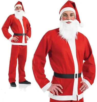 £14.85 • Buy Christmas Santa Claus Cosplay Costume Father Outfit Adult Xmas Suit Fancy Dress
