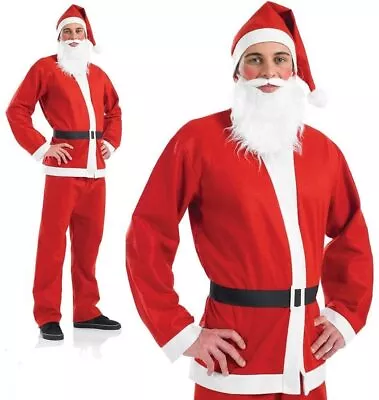 £14.85 • Buy Christmas Santa Claus Cosplay Costume Father Outfit Adult Xmas Suit Fancy Dress