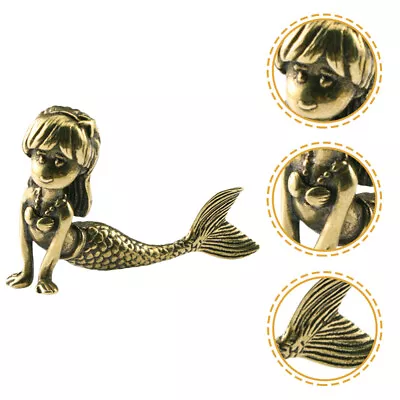 Brass Mermaid Sculpture For Art Collectors • $8.89