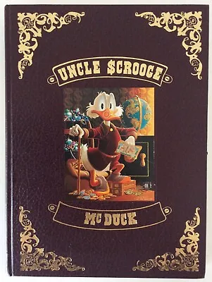 Disney's Uncle Scrooge McDuck His Life And Times Carl Barks Litho Sign Numbered • $699