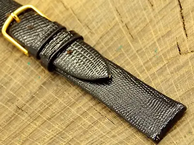 JB Champion Lizard Calf W Gold Tone Buckle Vintage Watch Band NOS Unused 16mm • $21