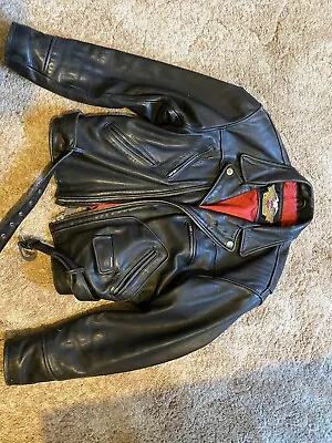 Vintage Red Lining Harley Davidson Jacket • $450