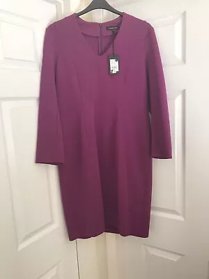 BNWT Ladies Jaeger Magenta Dress Size 16 • £25